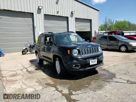 2017 Jeep Renegade Altitude with VIN ZACCJBBB3HPF80404, listed as a Copart auction lot 52114865 with 155,068 mi miles and Salvage title. Bid and sale history available at DreamBid. Image 13.