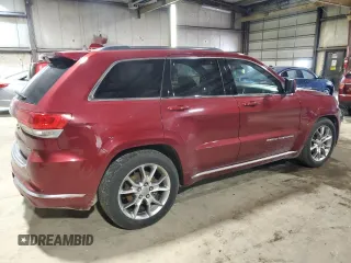 2015 Jeep Grand Cherokee Summit with VIN 1C4RJFJG2FC664245, listed as a Copart auction lot 54131515 with 141,605 mi miles and Salvage Title. Bid and sale history available at DreamBid. Image 3.