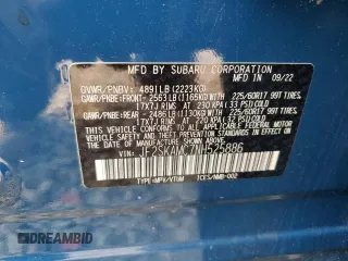2022 Subaru Forester Wilderness with VIN JF2SKAMC7NH525886, listed as a Copart auction lot 59304805 with 42,475 mi miles and Salvage title. Bid and sale history available at DreamBid. Image 14.