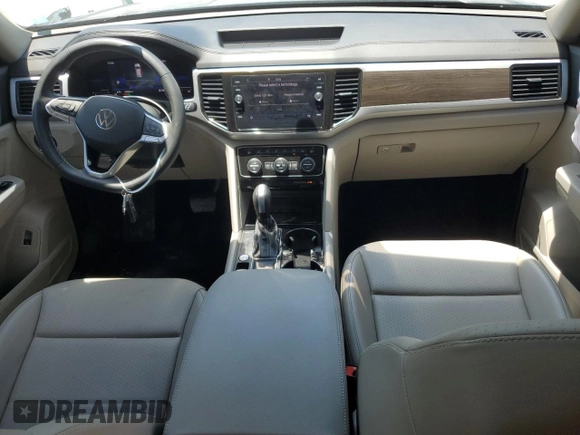 2022 Volkswagen Atlas SE with VIN 1V2WP2CAXNC508048, listed as a Copart auction lot 63107444 with 23,844 mi miles and Salvage title. Bid and sale history available at DreamBid. Image 8.