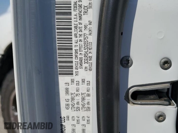 2013 Ram 2500 Tradesman with VIN 3C6UR5HL5DG557577, listed as a Copart auction lot 64412695 with 146,457 mi miles and Salvage title. Bid and sale history available at DreamBid. Image 12.