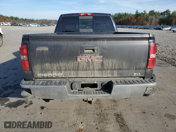 2014 GMC Sierra 1500 SLT with VIN 1GTV2VEJ1EZ330022, listed as a Copart auction lot 77237594 with 121,520 mi miles and Salvage Title. Bid and sale history available at carsss.com. Image 6.
