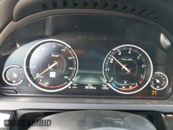 2014 BMW 7 Series 750i с VIN WBAYA8C53ED499850, выставлен на аукционе Copart как лот 43049625 с пробегом 85 780 миль миль и Списание • Salvage title. История ставок и продаж доступна на DreamBid. Изображение 9.