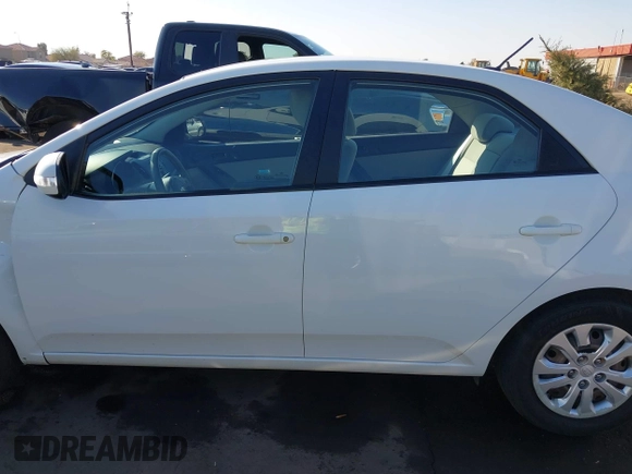 2010 Kia Forte EX with VIN KNAFU4A27A5310573, listed as a IAAI auction lot 41398134 with 167,264 mi miles. Bid and sale history available at carsss.com. Image 14.