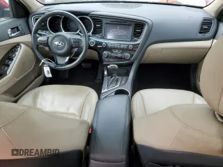 2014 Kia Optima EX z VIN 5XXGN4A73EG265049, wystawiony jako Copart lot #53944645 z przebiegiem 89 041 mil mil oraz Szkoda całkowita • Salvage title. Historia ofert i sprzedaży dostępna na DreamBid. Obrazek 8.