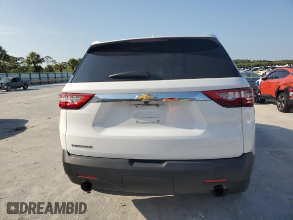 2020 Chevrolet Traverse LS z VIN 1GNERFKW7LJ106094, wystawiony jako Copart lot #53552695 z przebiegiem 92 236 mil mil oraz Szkoda całkowita • Salvage title. Historia ofert i sprzedaży dostępna na DreamBid. Obrazek 6.