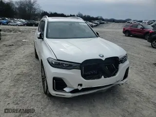 2021 BMW X7 xDrive40i with VIN 5UXCW2C08M9F73170, listed as a Copart auction lot 89318755 with 77,204 mi miles and Salvage Title. Bid and sale history available at carsss.com. Image 11.