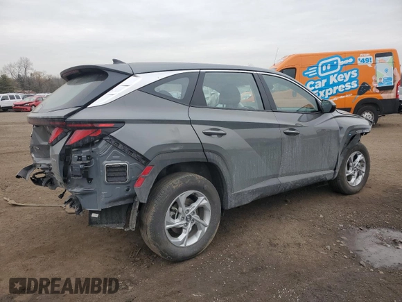 2024 Hyundai Tucson SE with VIN 5NMJACDE9RH400824, listed as a Copart auction lot 47522825 with 11,092 mi miles and Salvage Title. Bid and sale history available at carsss.com. Image 3.