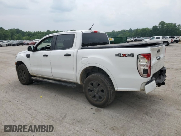 2020 Ford Ranger XL with VIN 1FTER4FH3LLA57621, listed as a Copart auction lot 60881405 with 105,755 mi miles and Salvage title. Bid and sale history available at DreamBid. Image 2.