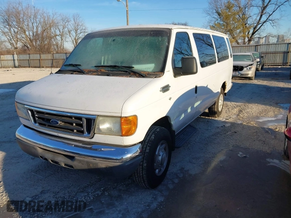 2006 Ford Econoline Passenger XL with VIN 1FBSS31L46DB25389, listed as a IAAI auction lot 41573172 with 148,068 mi miles and . Bid and sale history available at DreamBid. Image 2.
