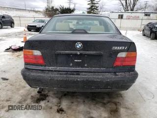 1998 BMW 3 Series 318i with VIN WBACC9329WEE60890, listed as a Copart auction lot 42497055 with 138,346 mi miles and Salvage Title. Bid and sale history available at carsss.com. Image 6.