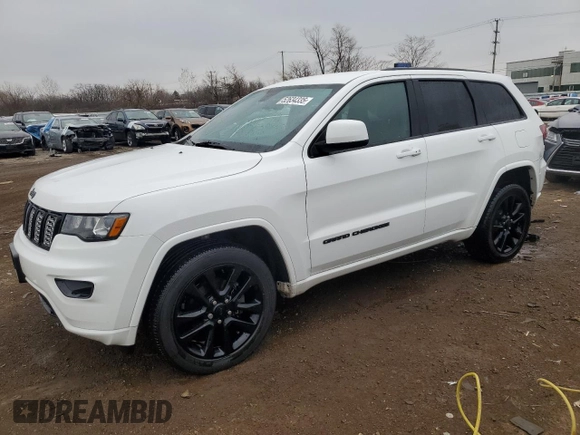 2017 Jeep Grand Cherokee Altitude z VIN 1C4RJFAG2HC802692, wystawiony jako Copart lot #52634335 z przebiegiem 59 758 mil mil oraz Szkody całkowita. Historia ofert i sprzedaży dostępna na DreamBid. Obrazek 1.