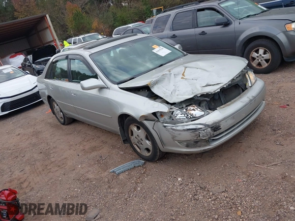 2003 Toyota Avalon XL with VIN 4T1BF28B33U329115, listed as a IAAI auction lot 41015769 with 166,726 mi miles and . Bid and sale history available at carsss.com. Image 1.