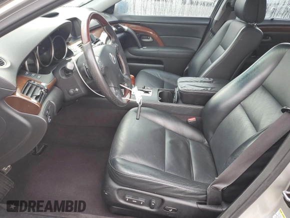 2006 Acura RL with VIN JH4KB16526C000258, listed as a Copart auction lot 50837075 with 129,833 mi miles and Salvage Title. Bid and sale history available at DreamBid. Image 7.