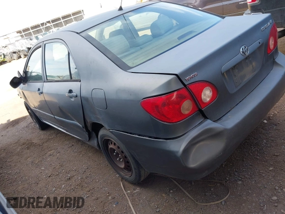 2006 Toyota Corolla CE with VIN 2T1BR32E86C628492, listed as a IAAI auction lot 42070623 with Not Provided miles and . Bid and sale history available at DreamBid. Image 3.