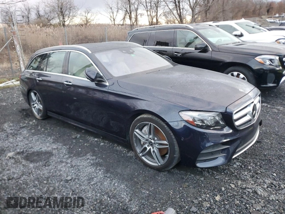 2019 Mercedes-Benz E 450 with VIN WDDZH6JB1KA556677, listed as a Copart auction lot 83327284 with Not Provided miles and Non Repairable. Bid and sale history available at DreamBid. Image 4.