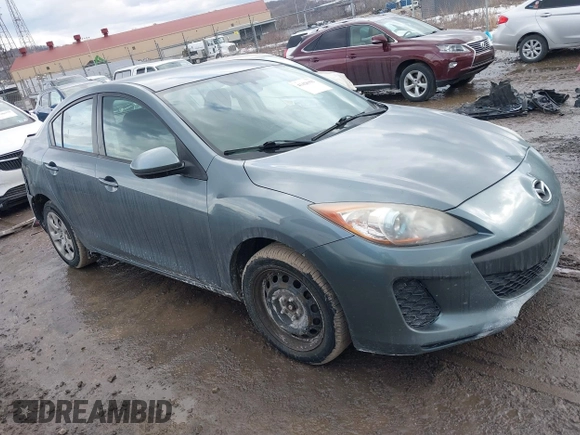 2013 Mazda 3 i Sport with VIN JM1BL1U79D1720023, listed as a IAAI auction lot 41426391 with 323,371 mi miles and . Bid and sale history available at DreamBid. Image 1.