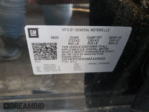 2021 Cadillac XT6 Premium Luxury z VIN 1GYKPCRS5MZ110015, wystawiony jako Copart lot #49323935 z przebiegiem 28 453 mil mil oraz Czysty tytuł • Clean title. Historia ofert i sprzedaży dostępna na DreamBid. Obrazek 15.