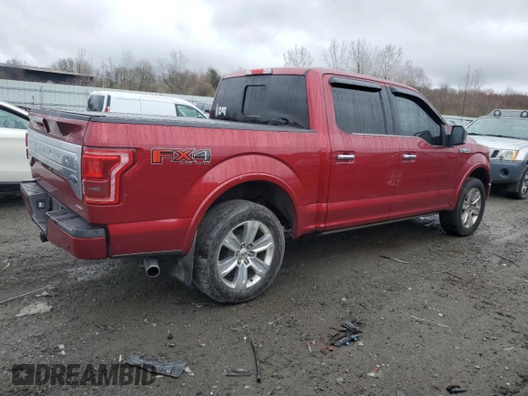 2016 Ford F-150 XLT with VIN 1FTEW1EF0GFA57068, listed as a Copart auction lot 51673645 with 155,910 mi miles and Salvage Title. Bid and sale history available at DreamBid. Image 3.