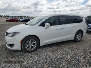 2018 Chrysler Pacifica Touring Plus z VIN 2C4RC1FG8JR271422, wystawiony jako Copart lot #54428815 z przebiegiem 97 001 mil mil oraz Szkoda całkowita • Salvage title. Historia ofert i sprzedaży dostępna na DreamBid. Obrazek 1.