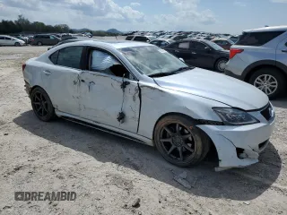 2006 Lexus IS 250 with VIN JTHBK262162014301, listed as a Copart auction lot 51656475 with 269,804 mi miles and Clean Title. Bid and sale history available at DreamBid. Image 4.