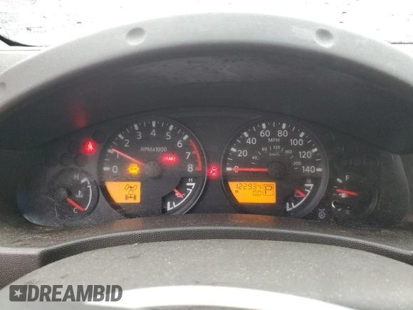 2005 Nissan Frontier SE with VIN 1N6AD06W75C400824, listed as a Copart auction lot 78608404 with 122,934 mi miles and Salvage title. Bid and sale history available at DreamBid. Image 9.