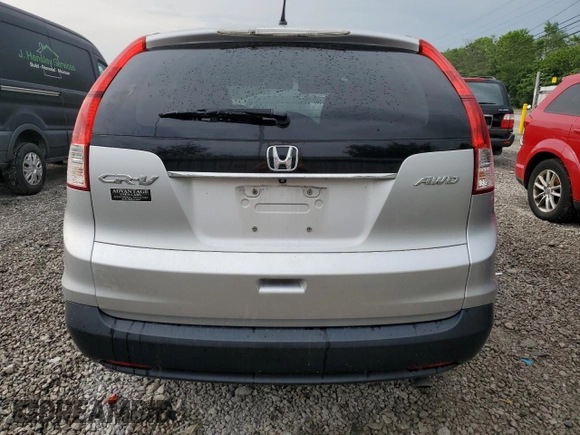 2014 Honda CR-V EX z VIN 5J6RM4H50EL047371, wystawiony jako Copart lot #57233925 z przebiegiem 147 598 mil mil oraz Szkoda całkowita • Salvage title. Historia ofert i sprzedaży dostępna na DreamBid. Obrazek 6.