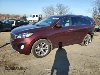 2018 Kia Sorento SX with VIN 5XYPKDA58JG400846, listed as a Copart auction lot 46552055 with 48,677 mi miles and Salvage Title. Bid and sale history available at carsss.com. Image 1.