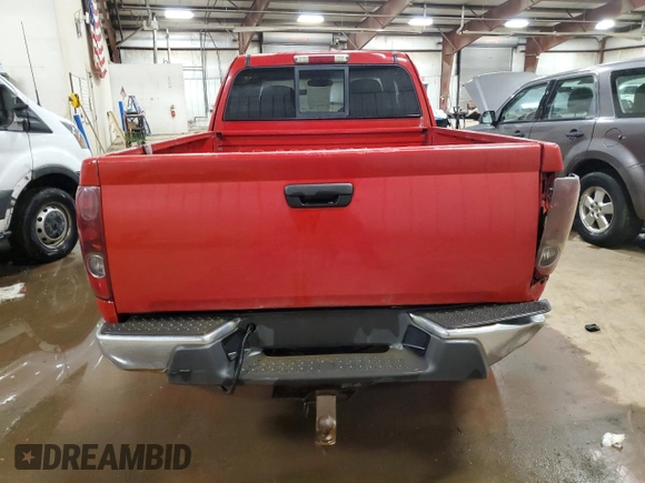 2004 GMC Canyon SLE Z71 with VIN 1GTDT196148217750, listed as a Copart auction lot 44117015 with 217,964 mi miles and Salvage Title. Bid and sale history available at carsss.com. Image 6.