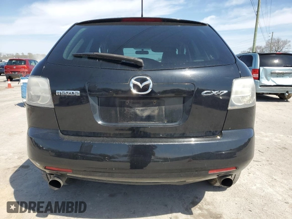 2008 Mazda CX-7 Sport with VIN JM3ER293380170800, listed as a Copart auction lot 51235965 with 191,279 mi miles and Clean Title. Bid and sale history available at carsss.com. Image 6.