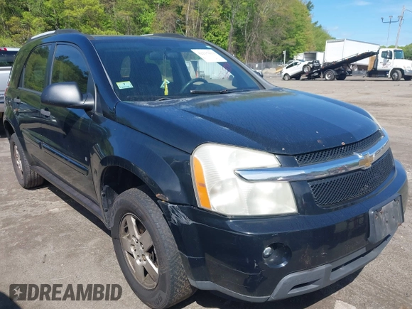 2007 Chevrolet Equinox LS with VIN 2CNDL13F976120908, listed as a IAAI auction lot 42215019 with 236,169 mi miles and . Bid and sale history available at DreamBid. Image 1.