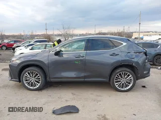 2023 Lexus NX with VIN 2T2HGCEZ2PC024481, listed as a IAAI auction lot 41203195 with 1 mi miles. Bid and sale history available at carsss.com. Image 13.