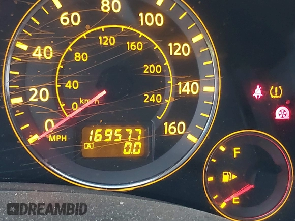 2007 Infiniti FX with VIN JNRAS08W97X208192, listed as a IAAI auction lot 41458052 with 169,577 mi miles and . Bid and sale history available at DreamBid. Image 7.