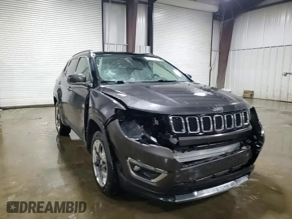 2018 Jeep Compass Limited with VIN 3C4NJDCB4JT262566, listed as a Copart auction lot 51823345 with 114,513 mi miles and Salvage Title. Bid and sale history available at carsss.com. Image 14.