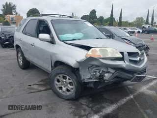 2002 Acura MDX Touring Pkg with VIN 2HNYD18602H503784, listed as a IAAI auction lot 42061571 with 178,711 mi miles. Bid and sale history available at carsss.com. Image 1.