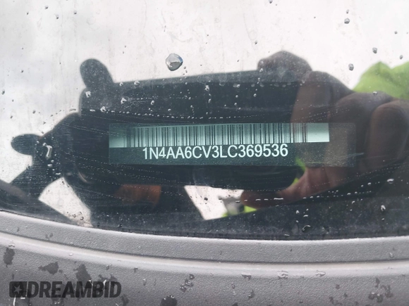 2020 Nissan Maxima SV z VIN 1N4AA6CV3LC369536, wystawiony jako IAAI lot #41793232 z przebiegiem 91 483 mil mil oraz . Historia ofert i sprzedaży dostępna na DreamBid. Obrazek 9.