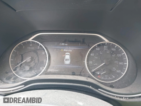 2019 Nissan Maxima SV with VIN 1N4AA6AVXKC370667, listed as a IAAI auction lot 42129403 with 79,471 mi miles and . Bid and sale history available at DreamBid. Image 7.