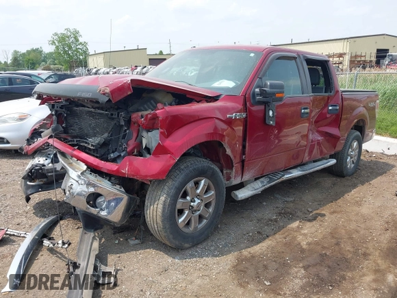 2014 Ford F-150 XL with VIN 1FTFW1EF2EKD03093, listed as a IAAI auction lot 42415531 with 153,811 mi miles and . Bid and sale history available at DreamBid. Image 6.