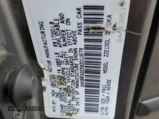 2008 Toyota Corolla CE with VIN 1NXBR32E58Z011679, listed as a Copart auction lot 53190345 with 197,781 mi miles and Clean Title. Bid and sale history available at DreamBid. Image 12.