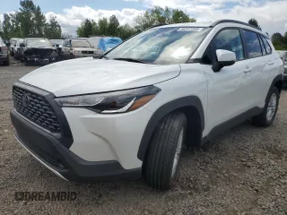 2024 Toyota Corolla Cross LE with VIN 7MUCAABG0RV115658, listed as a Copart auction lot 56347395 with 7,882 mi miles and Salvage title. Bid and sale history available at DreamBid. Image 1.