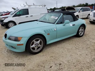 1998 BMW 3 Series 1.9L with VIN 4USCH7320WLD16014, listed as a Copart auction lot 74743984 with 0 mi miles and Salvage Title. Bid and sale history available at carsss.com. Image 1.