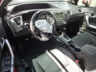 2013 Honda Civic Si with VIN 2HGFG4A53DH705255, listed as a Copart auction lot 55443595 with 107,851 mi miles and Salvage title. Bid and sale history available at DreamBid. Image 8.