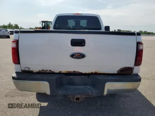 2011 Ford F-250 XL with VIN 1FTBF2B63BEB24712, listed as a Copart auction lot 65013145 with 176,681 mi miles and Salvage title. Bid and sale history available at DreamBid. Image 6.