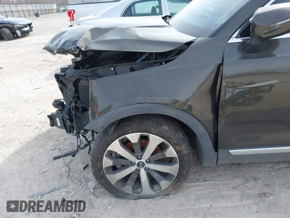 2021 Kia Telluride EX with VIN 5XYP34HC0MG162318, listed as a IAAI auction lot 41837489 with 110,922 mi miles and . Bid and sale history available at DreamBid. Image 6.