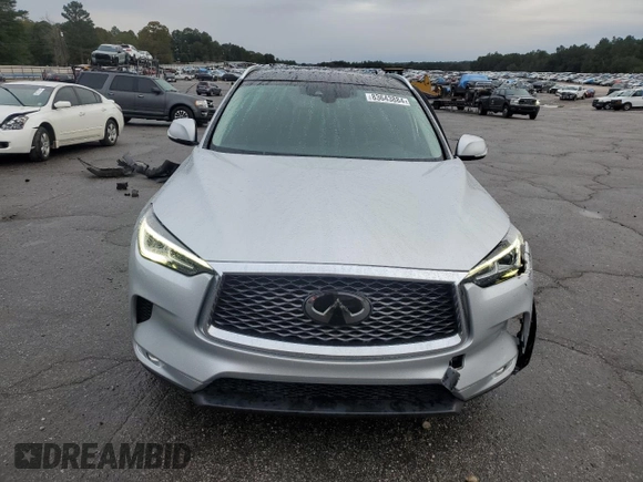 2021 Infiniti QX50 Luxe z VIN 3PCAJ5BA7MF104724, wystawiony jako Copart lot #83643884 z przebiegiem 49 300 mil mil oraz Szkoda całkowita • Salvage title. Historia ofert i sprzedaży dostępna na DreamBid. Obrazek 5.