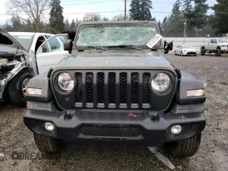 2022 Jeep Gladiator Willys with VIN 1C6HJTAG5NL112545, listed as a Copart auction lot 87320534 with 13,723 mi miles and Salvage title. Bid and sale history available at DreamBid. Image 5.
