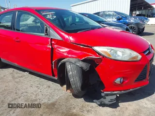 2012 Ford Focus SE with VIN 1FAHP3F27CL417875, listed as a IAAI auction lot 42128614 with 56,961 mi miles. Bid and sale history available at carsss.com. Image 6.