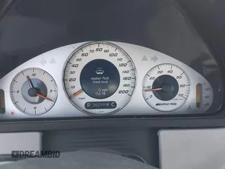 2005 Mercedes-Benz CLK-Class AMG with VIN WDBTK76G35T040484, listed as a IAAI auction lot 41741145 with 36,299 mi miles. Bid and sale history available at carsss.com. Image 7.