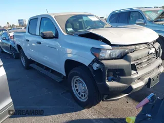 2024 Chevrolet Colorado 2WD Work Truck with VIN 1GCGSBEC9R1213754, listed as a IAAI auction lot 41300690 with 667 mi miles and . Bid and sale history available at DreamBid. Image 1.