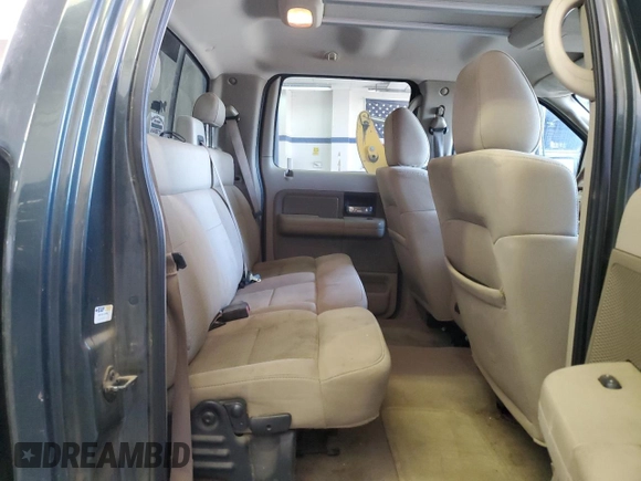 2005 Ford F-150 XLT с VIN 1FTPW14565KE11813, выставлен на аукционе Copart как лот 64522915 с пробегом 226 550 миль миль и Списание • Salvage title. История ставок и продаж доступна на DreamBid. Изображение 10.